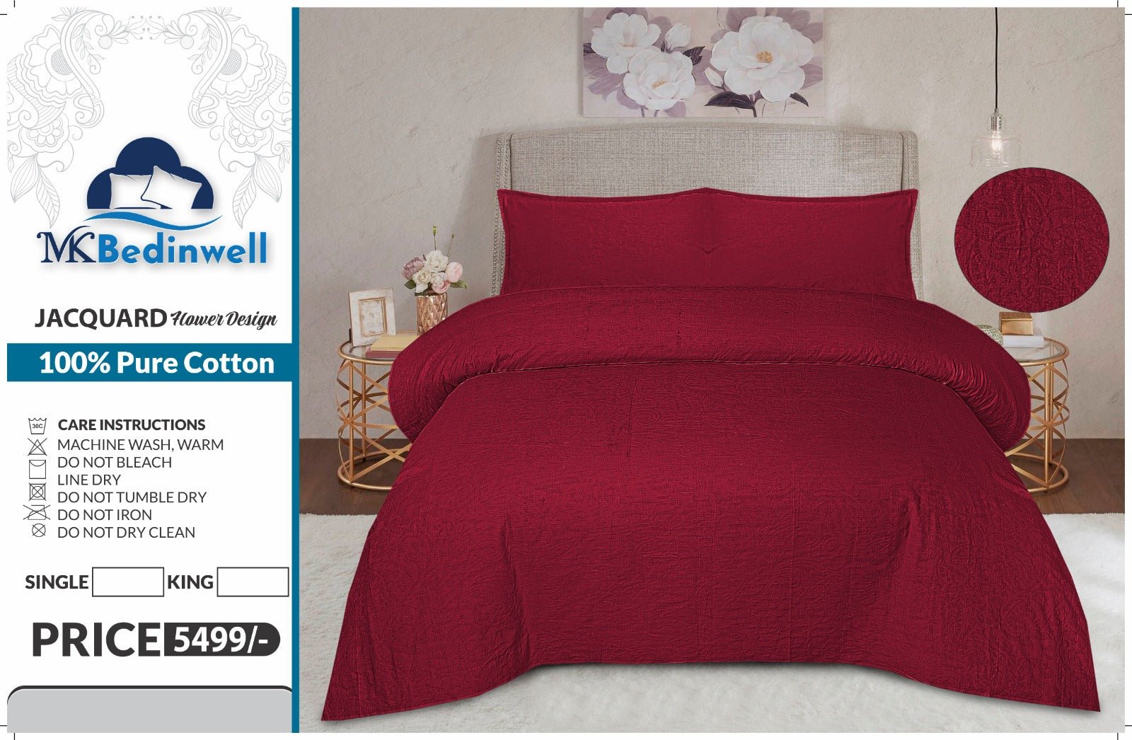 Cotton Bedsheet - BednWell