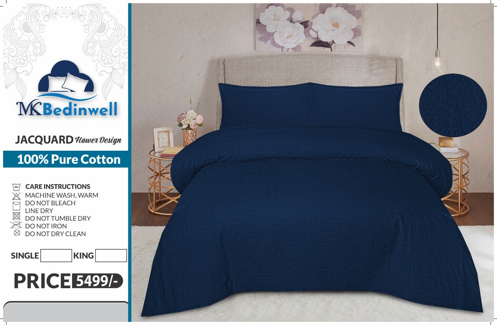 Cotton Bedsheet - BednWell