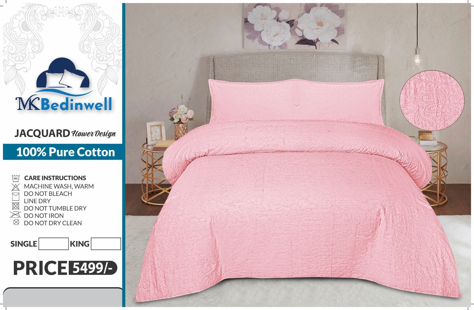 Cotton Bedsheet - BednWell